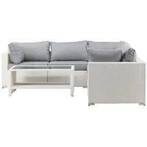 VCM ebuy24 Amazon Loungeset 2 Teile Grau Weiß