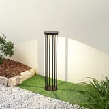 LUCANDE Außenleuchte Aluminium 70 cm inkl. Bewegungsmelder schwarz