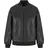 URBAN CLASSICS Synthetic Leather Bomberjacke Black L