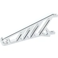 Highsider CNC Alu Lampenhalter Silber 65 mm