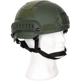 Max Fuchs MFH US Helm, MICH 2002", Rails, ABS-Kunststoff (oliv)
