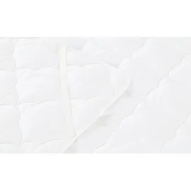 COMO Matratzenauflage Toskana 100 x 200 cm weiß
