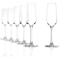 STÖLZLE LAUSITZ Serie REVOLUTION Sektkelch Sektglas 6 Stück Inhalt 200 ml