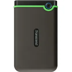 Slim StoreJet 25M3S 1TB grau-grün, externe 2,5" HDD-Festplatte