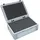 VARIA Group Feldherr ED 43/12 HG Eurobehälter/Euro Box mit Scharnierdeckel 400 x 300 x 135 mm inklusive Rasterschaumstoff