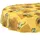 ANRO Wachstuchtischdecke Oval 200 x 140 cm Gelb