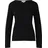 s.Oliver Weicher Feinstrickpullover mit Rollkanten - schwarz - 40
