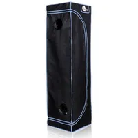 yourGEAR Gewächshaus yourGEAR Grow-Zelt Plantsville Indoor Zuchtzelt Box 40x40x160 cm