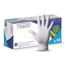 BINGOLD GmbH + Co. KG BINGOLD Latex 50PLUS weiß, L
