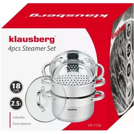 Klausberg Dampfgarer 18 cm rund