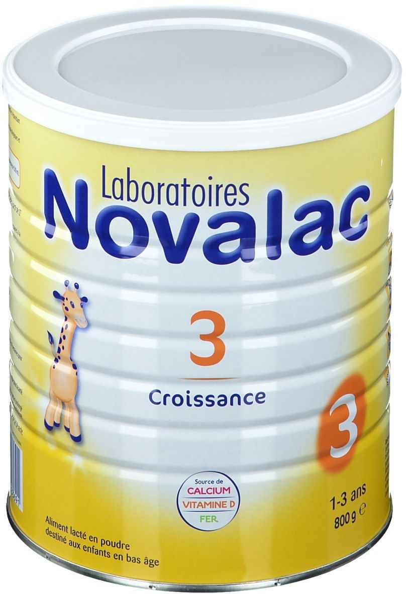 Novalac Croissance 1-3 ans 800 g Poudre