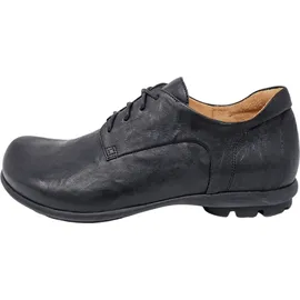 THINK! Herren KONG chromfrei gegerbte nachhaltige Halbschuhe, SCHWARZ 0000