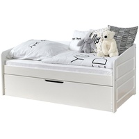 TICAA Sofabett MINI Micki 80x160 Buche Weiß