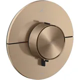 Hansgrohe AXOR ShowerSelect ID Thermostat Unterputz, rund, 2 Verbraucher - brushed red gold