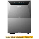 Anker Balkonkraftwerk Anker SOLIX Solarbank 4 E5000 Pro 5kWh All-in-One Stromspeicher, 2500 W, (PV Speicher mit Notstromfunktion, erweiterbar bis 30kWh), mit 0-5x Erweiterungsakku (Optional)