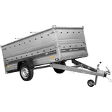 Einachsanhänger 264x125 UNITRAILER FORCE 264 KIPP mit BIS-Seitenwänden und Aluminiumabdeckung
