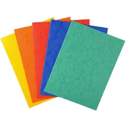 Exacompta 25er Packung Aktendeckeln aus Manila-Karton 225g, 24x32cm