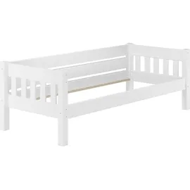 Erst-Holz Couchbett Modell 53 90 x 200 cm Kiefer massiv weiß