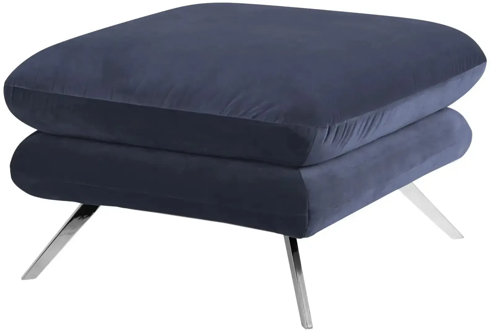 Jette Home Hocker  Caldara ¦ blau ¦ Maße (cm): B: 70 H: 45 T: 70.0