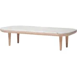 &Tradition Fly SC5 Couchtisch, eiche geölt / honed bianco carrara marmor