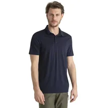 Icebreaker Merino 150 Tech Lite III Poloshirt dunkelblau S