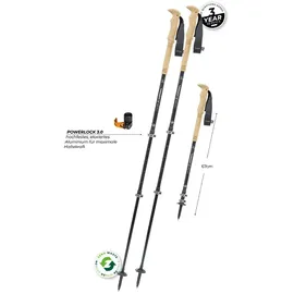 Komperdell Carbon Cloud Zero 105-140 cm silber-grau