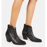 FELMINI Stiefelette Stiefelette Leder - Schwarz - 40