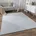 Paco Home Teppich Skandinavisches Boho Muster Moderne Einfarbige Deko Grau 120x160 cm Paco Home