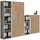 BMG Möbel Aktenschrank Office Edition Sw Set 22 Grau/Eichefarben