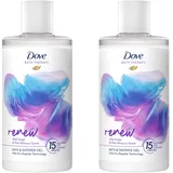 Dove Renew Wild Violet & Pink Hibiscus Scent Bath & Shower Gel (400ml)