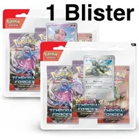 Pokémon - Temporal Forces SV05 3 Booster Pack Blister (1x) EN - NEU OVP SEALED