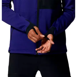 Mountain Hardwear Polartec Power Grid Reißverschlusspullover Blau L