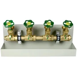 schlösser armaturen gmbh & co. kg ATV-Station Absperrventil gold