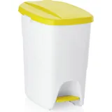 Was Tretabfallbehälter 25 l Gelb