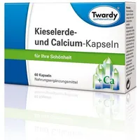 Twardy Kieselerde und Calcium Kapseln 60 St.