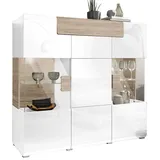 OTTO home Highboard Toledo 147,5 x 132 cm Weiß