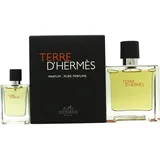 Hermès Terre d'Hermès Parfum 75 ml + Parfum 12,5 ml Geschenkset