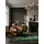 KADIMA DESIGN Dekofigur Hai Aluminium 70 cm mit Sockel, Design Metall in Gold 70x27x49 cm