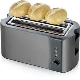 Severin AT 9341 Dark Inox Langschlitztoaster