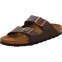 Birkenstock Arizona Birko-Flor schmal dunkelbraun 42