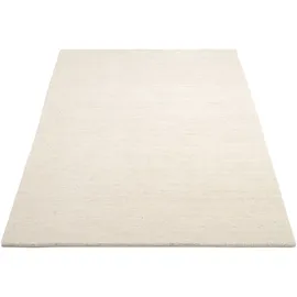 OCI DIE TEPPICHMARKE Teppich OCI DIE TEPPICHMARKE "SAMBIA", grau (hellgrau, natur), B:90cm H:16mm L:160cm, Schurwolle, Teppiche, Teppich, reine Wolle, Handloom, hochwertig verarbeitet, natürlich warm