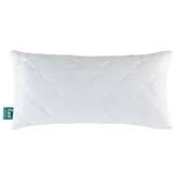 fan Kansas Kissen 40 x 80 cm Weiß