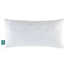 fan Kansas Kissen 40 x 80 cm Weiß