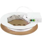 Logilink FB4LC40 Glasfaser LWL Anschlusskabel 40 m Weiß