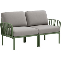 Komodo Gartensofa 2-Sitzer, agave / grigio
