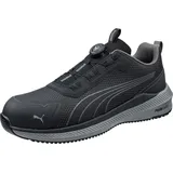 Puma Sicherheitsschuh Slide black Disc low S1PS nach EN ISO 20345:2022 S1PS ESD FO HRO SR  Größe 46 - Schwarz - 46