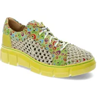 Gelbe Halbschuhe Maciejka Modische Damenschuhe, 38