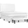 vidaXL Boxspringbett 140 x 200 cm Weiß