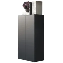 Kommode  Dalosa , grau , Maße (cm): B: 60 H: 108