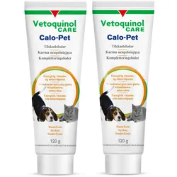 VETOQUINOL Calo-Pet - Energieergänzung für Hunde und Katzen 2x120g